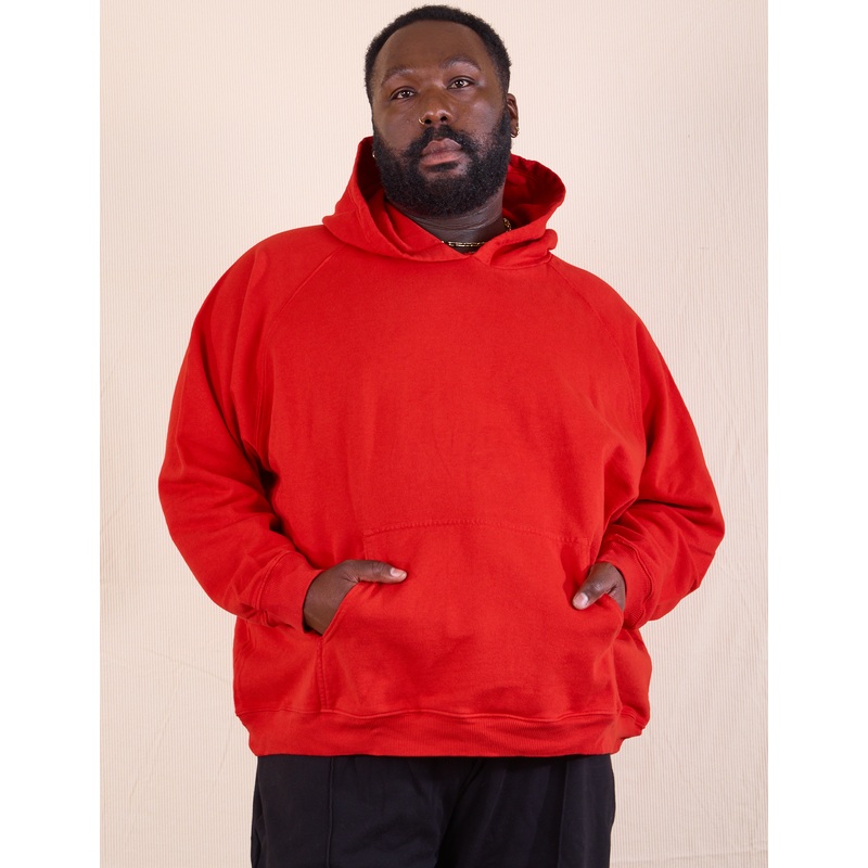 Oversized Hoodie – Mustang Red *FINAL SALE*
