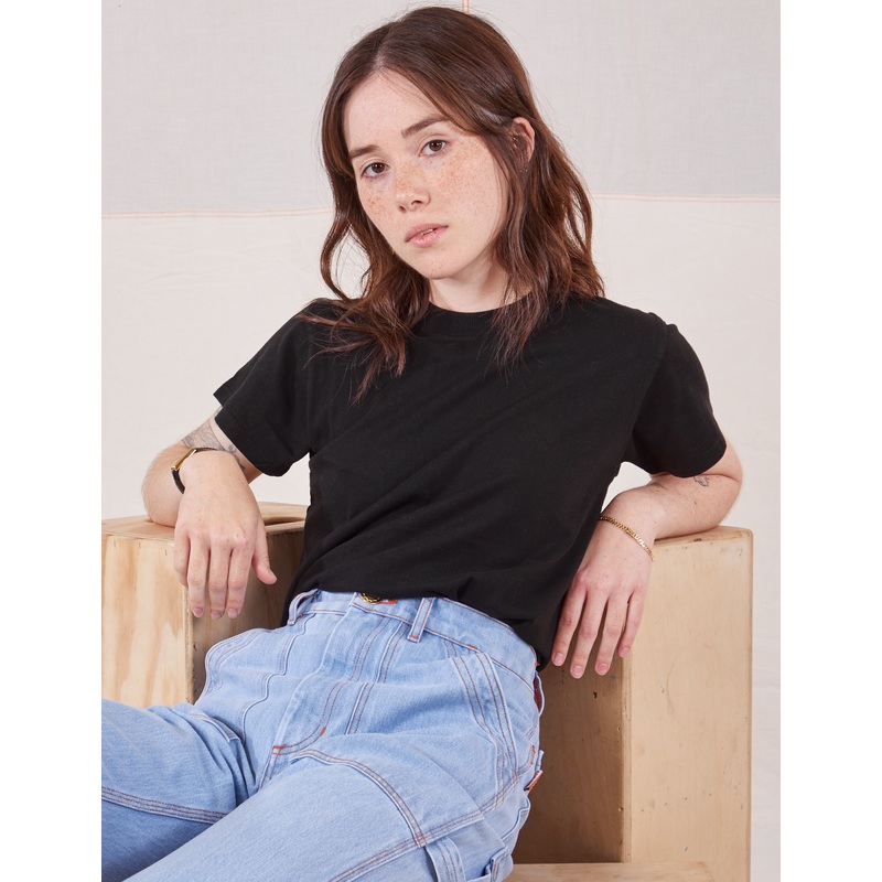 The Organic Vintage Tee – Basic Black