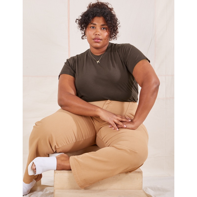 The Organic Vintage Tee – Espresso Brown