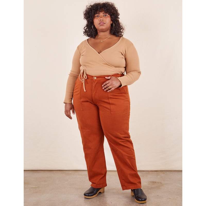 Work Pants – Burnt Terracotta