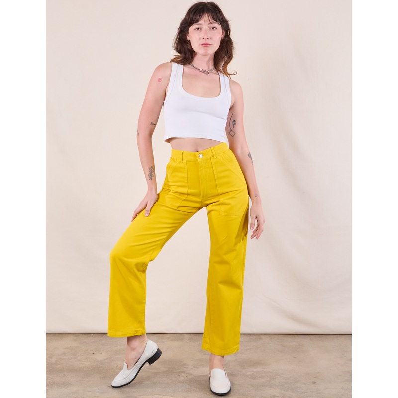 Work Pants – Golden Yellow *FINAL SALE*