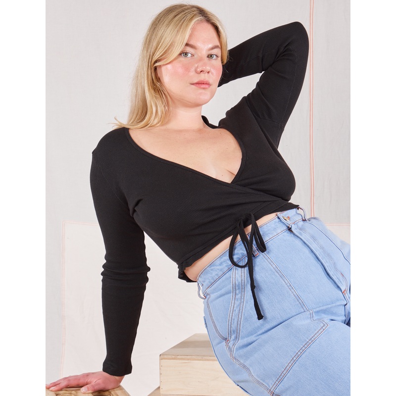 Wrap Top – Basic Black