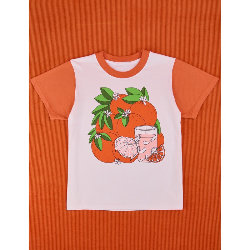 Anniversary Tee – Orange Blossom