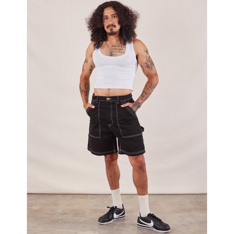 Carpenter Shorts – Basic Black