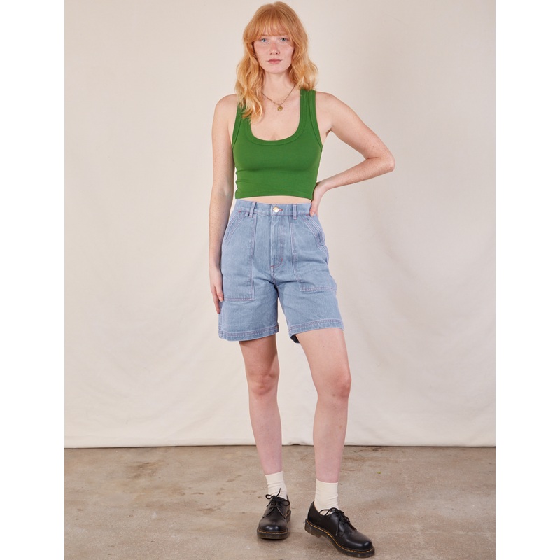 Carpenter Shorts – Light Wash