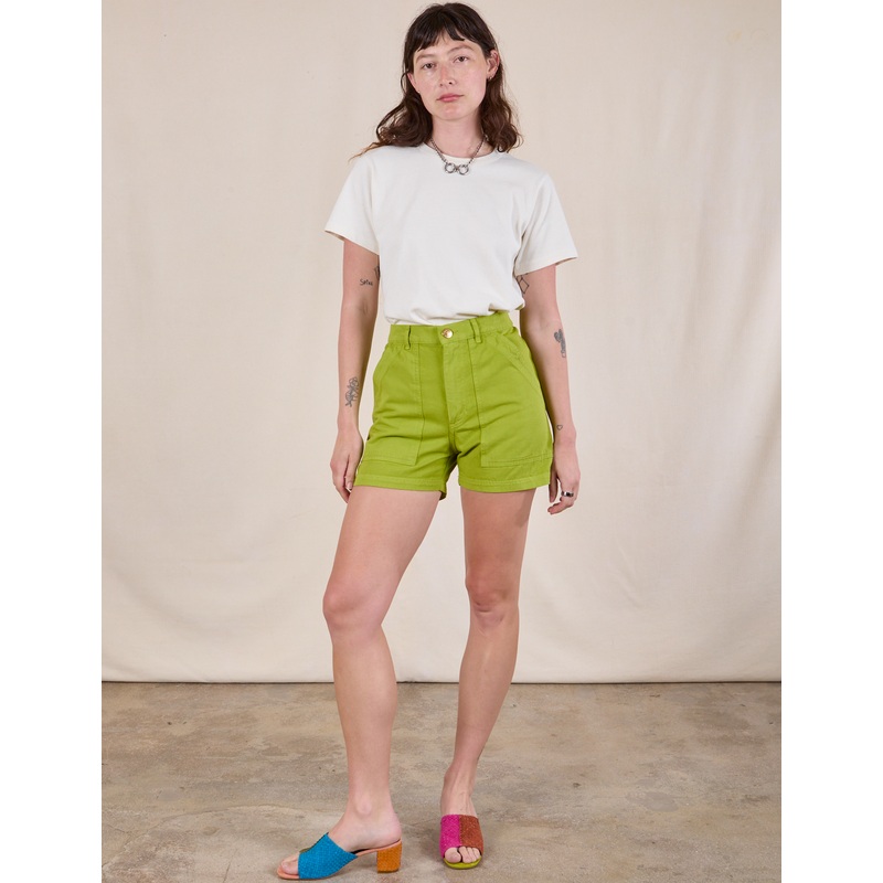 Classic Work Shorts – Gross Green