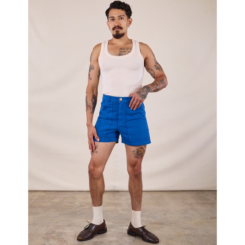 Classic Work Shorts – Royal Blue