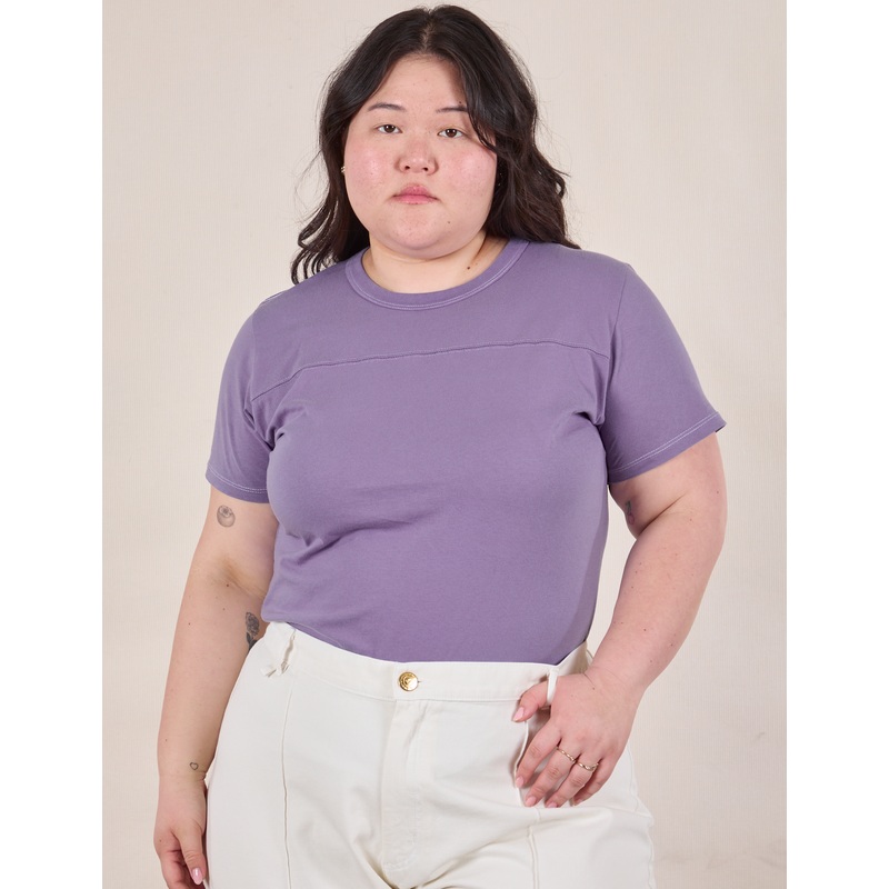 Jr. Varsity Tee – Faded Grape