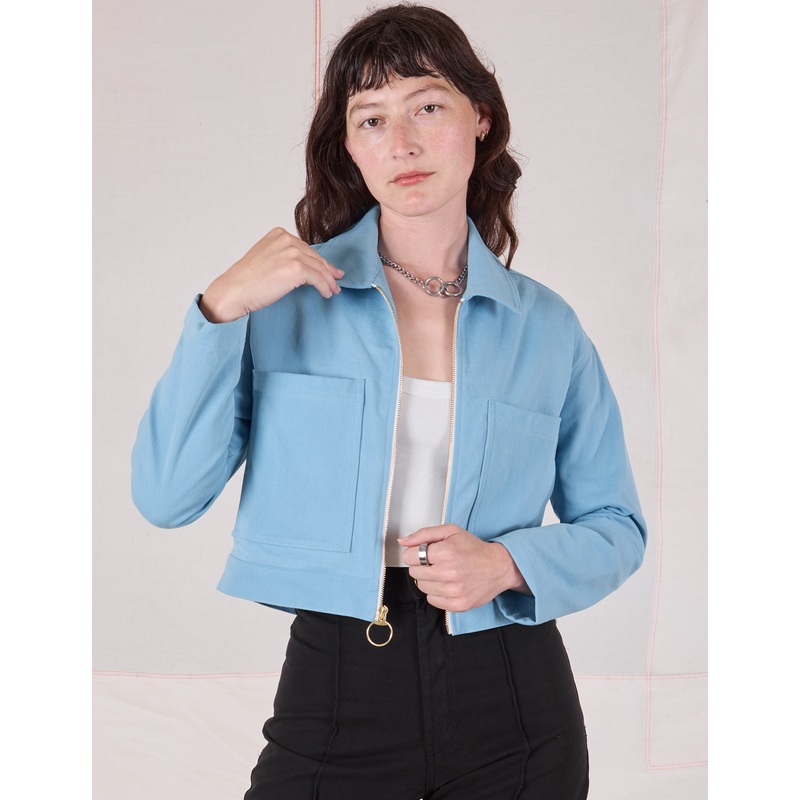 Mechanic Jacket – Baby Blue