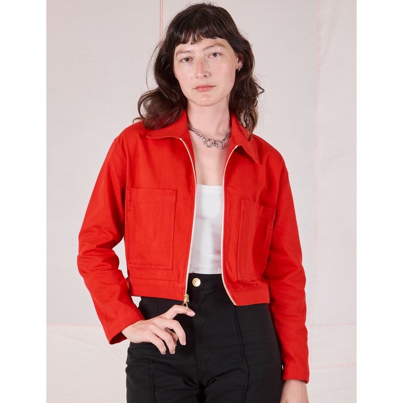 Mechanic Jacket – Mustang Red