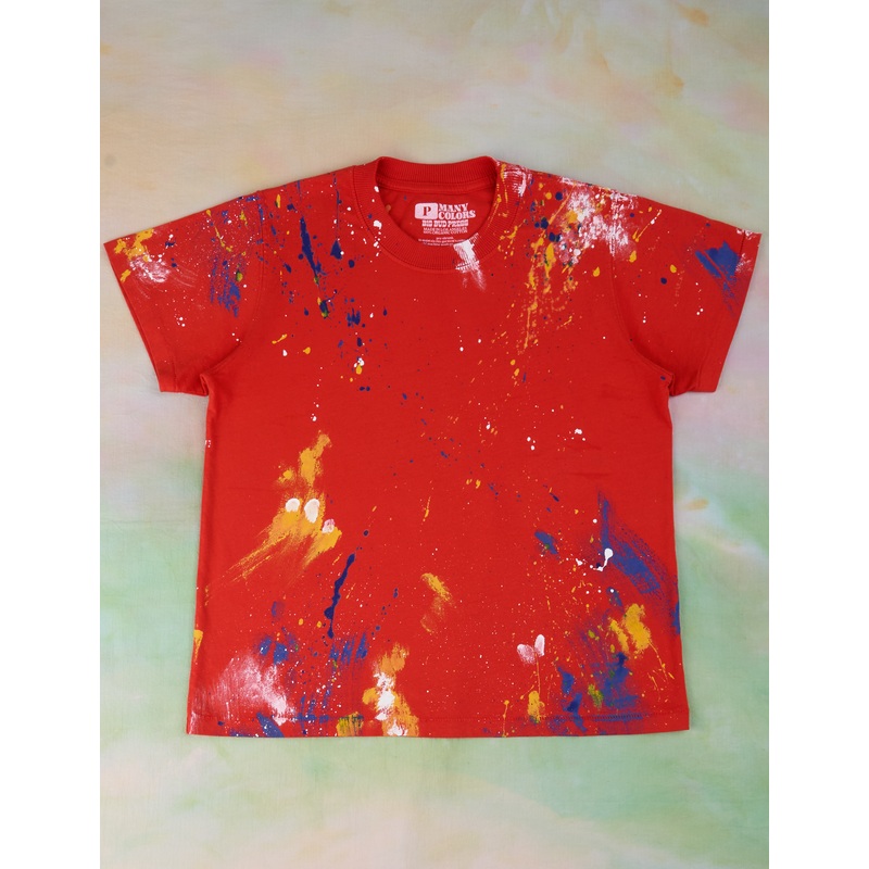 Painted Tee – Mustang Red