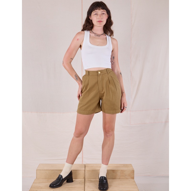 Trouser Shorts – Desert Brown
