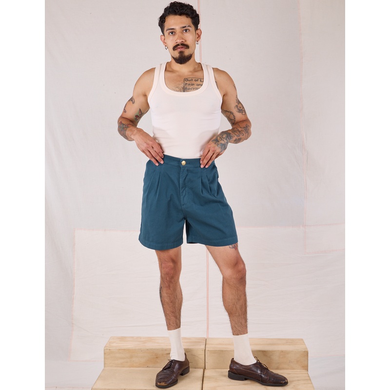 Trouser Shorts – Lagoon