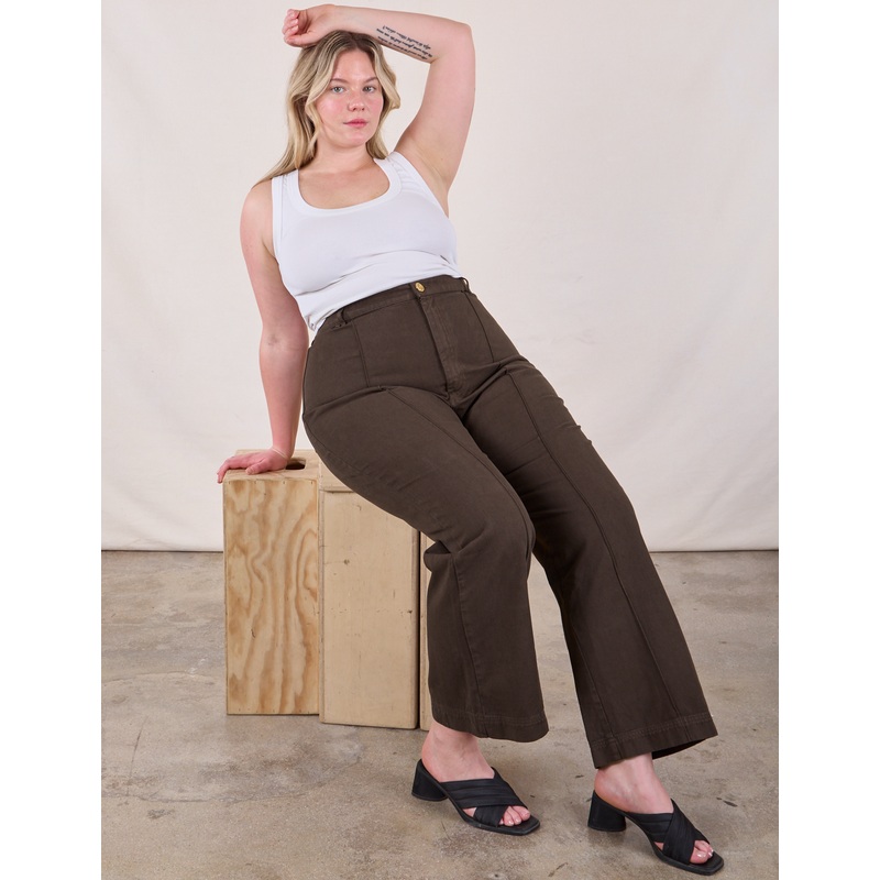 Western Pants – Espresso Brown