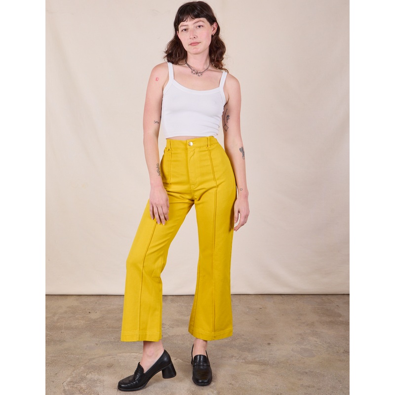 Western Pants – Golden Yellow