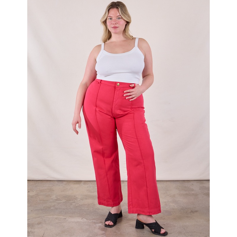 Western Pants – Hot Pink