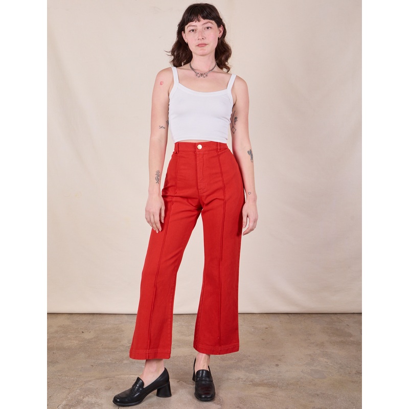 Western Pants – Mustang Red