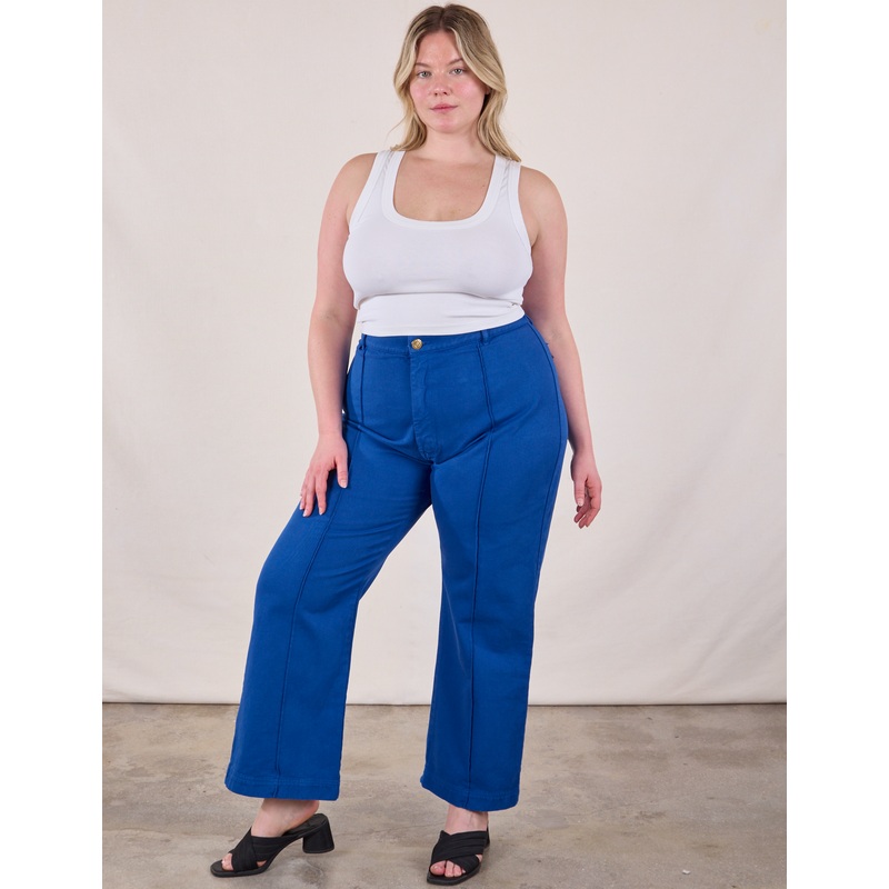 Western Pants – Royal Blue