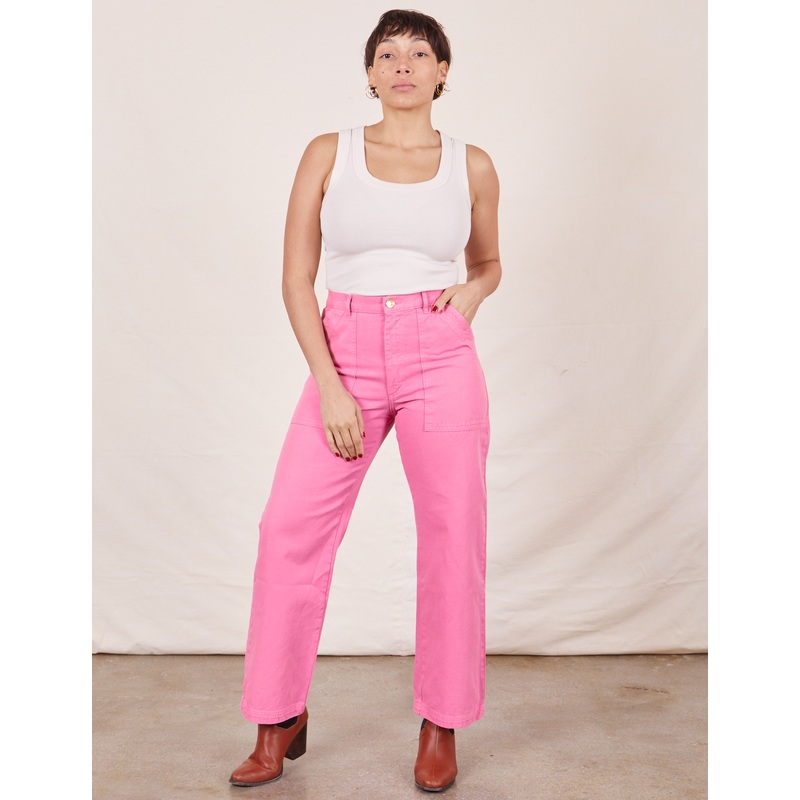 Work Pants – Bubblegum Pink