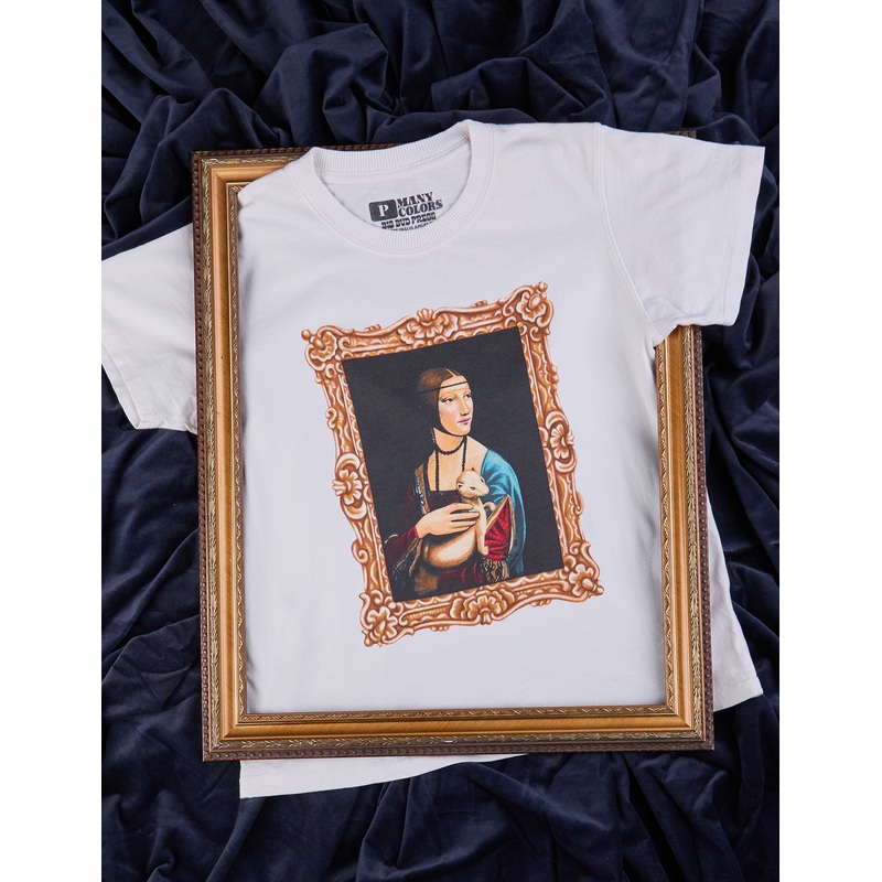 Masters Organic Tee – Lady With An Ermine *FINAL SALE*