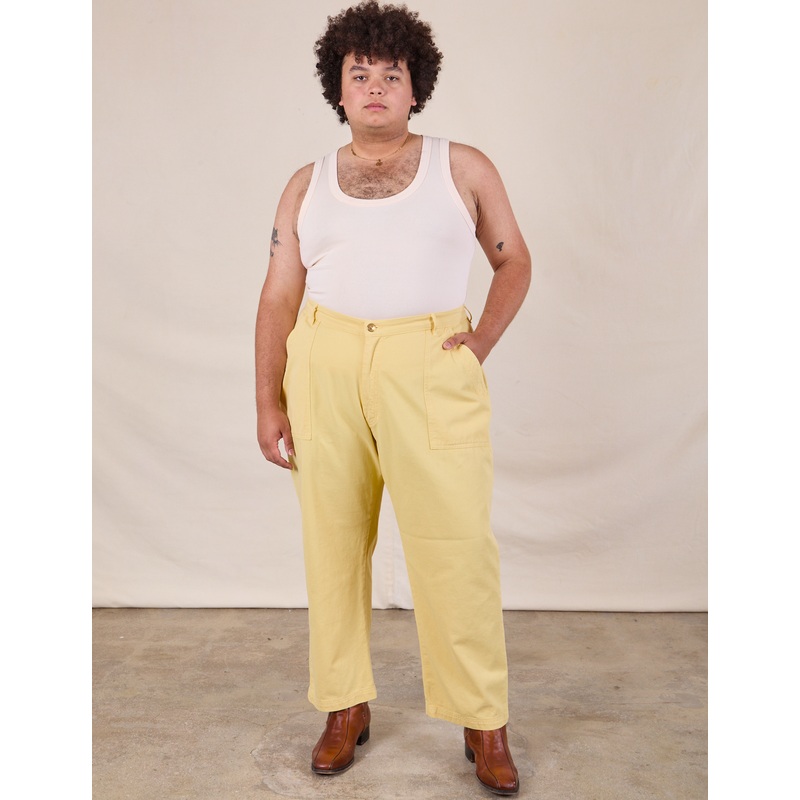 Work Pants – Butter Yellow