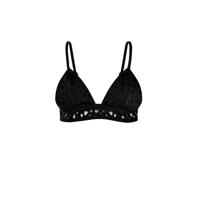 Top The Dotted Swimmer Black
