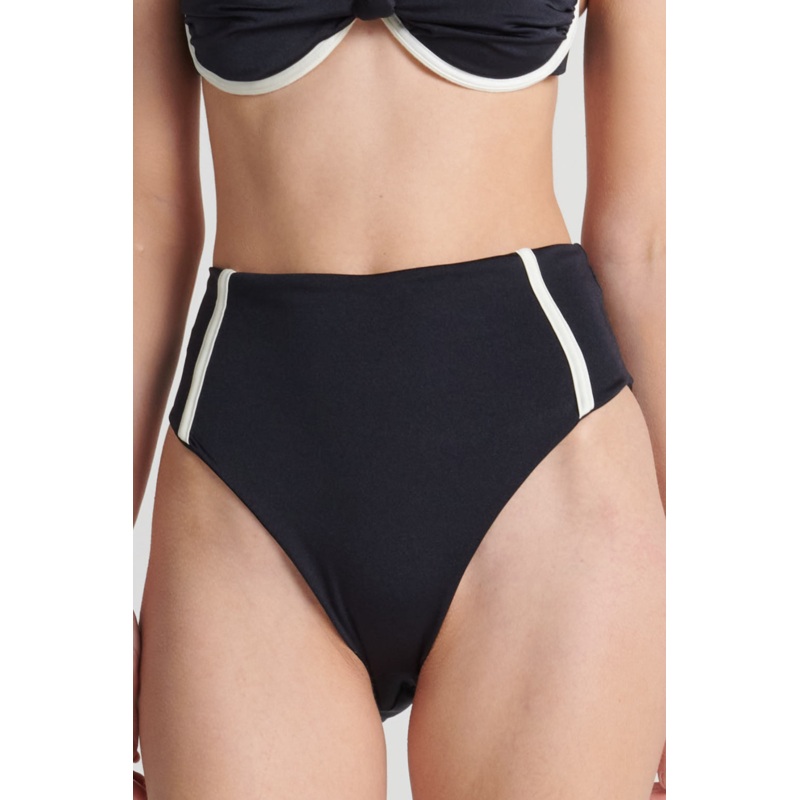 Bottom High Waist Chroma Black
