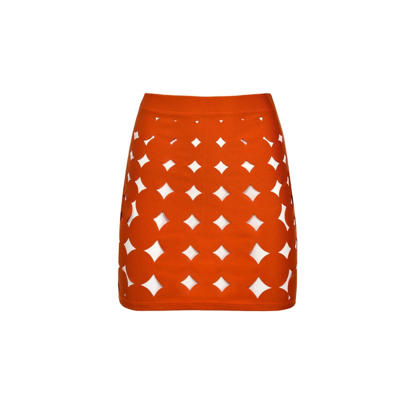 Distopia Skirt Orange