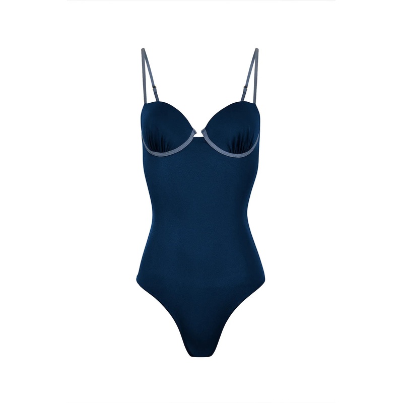 Floating Over The Sea Night Blue