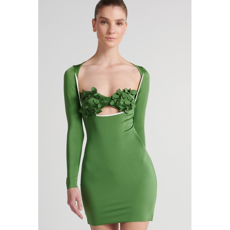 Lupine Dress green