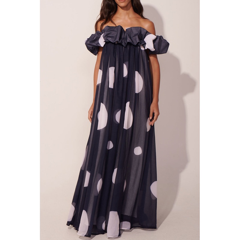 The Fearles Maxi Dotted Dress