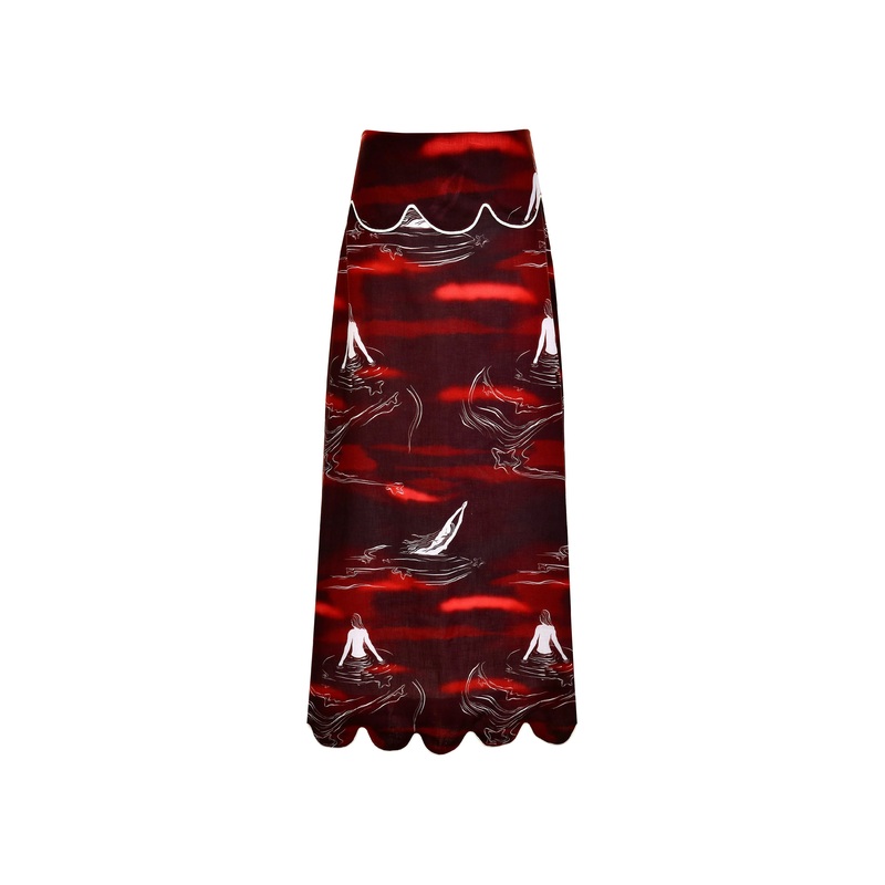 The Shimmering Sea Skirt