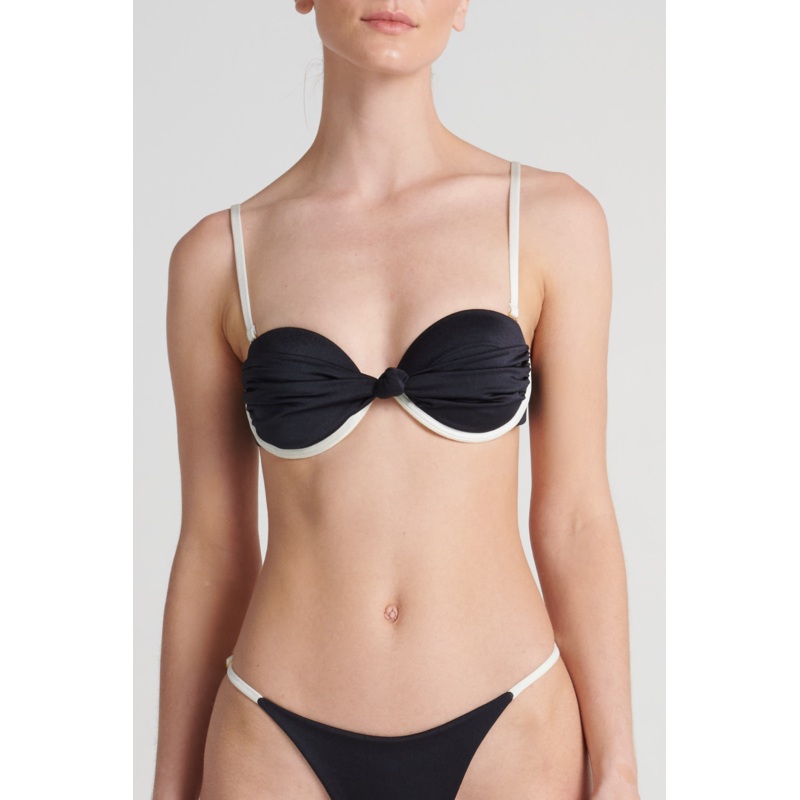 Top Bandeau Chroma Black