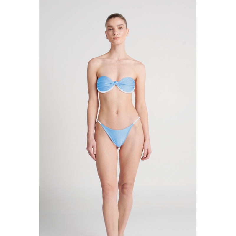 Top Bandeau Chroma Blue