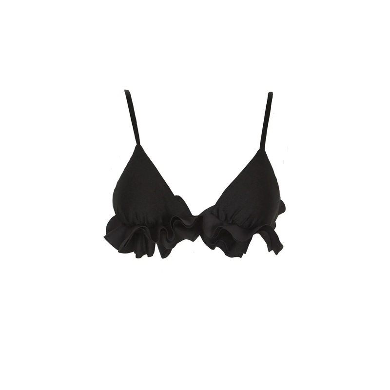 Top The Ruffle Darling Black